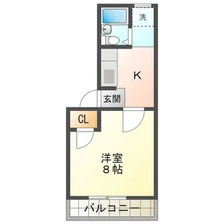 アーバンハイツミスギ【2階】の間取り