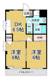 アイショウプラザ【2階】の間取り