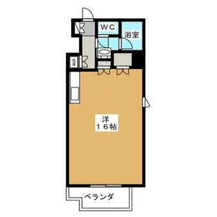 タウンコート人宿町【8階】の間取り