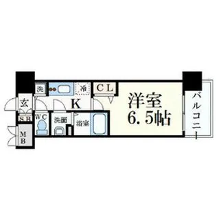 プレサンス名古屋STATIONサティナ【9階】の間取り