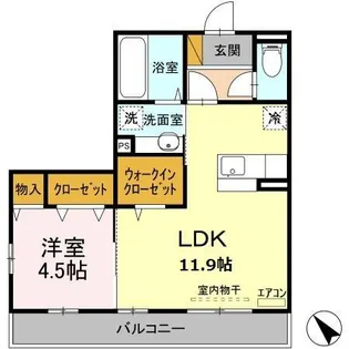 ルミエール【3階】の間取り