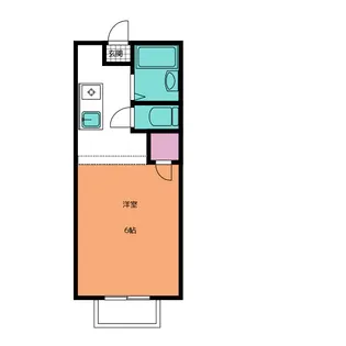 ベルコリーヌIII【1階】の間取り