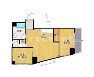 光和壱番館【5階】の間取り