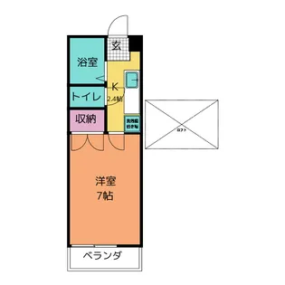 なっつ恵和【2階】の間取り