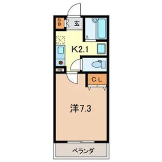 埼玉県さいたま市中央区本町東3【マンション】の間取り