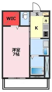 千葉県柏市松葉町7【アパート】の間取り