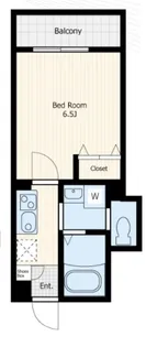 リュエル恵比寿【2階】の間取り