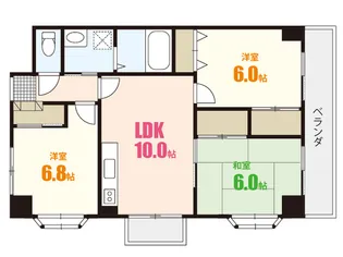 グランシャリオ【7階】の間取り