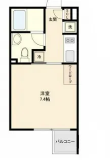 東京都渋谷区代々木3【マンション】の間取り