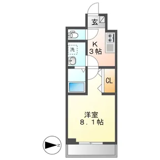 Lapis Lazuli【3階】の間取り