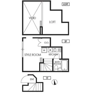 グランツノルム台東【2階】の間取り