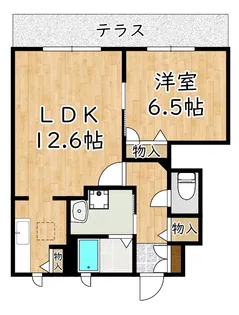 福岡県福岡市城南区田島1【アパート】の間取り