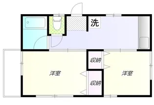 町田アパート【1階】の間取り