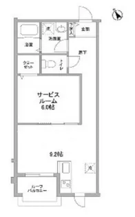 La Voie Lacte’e【3階】の間取り