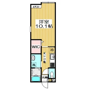 シャンブレット水元II【2階】の間取り