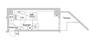 BPRレジデンス代々木【1階】の間取り