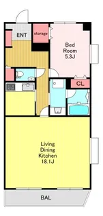 Oak House【6階】の間取り