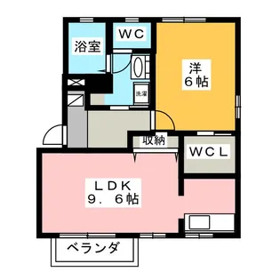 ステラA【2階】の間取り