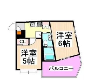 ラポルタイズミ【4階】の間取り