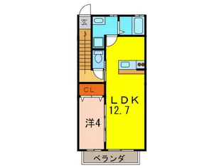 Copo Marvelous【2階】の間取り