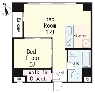 ZEN KAGURAZAKA【6階】の間取り