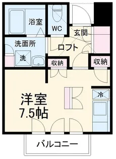G-rooms差間【1階】の間取り