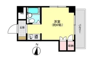 東京都八王子市越野【マンション】の間取り