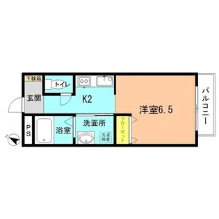 ルミエール南原【2階】の間取り