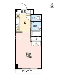 実籾フラッツ【1階】の間取り