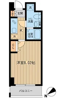東京都江戸川区東葛西7【マンション】の間取り