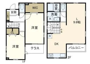 東京都世田谷区中町5【アパート】の間取り