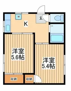 町田サニーガーデン【2階】の間取り