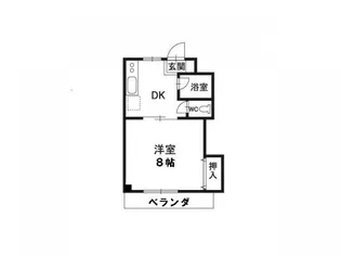 アビタシオンハラ【2階】の間取り