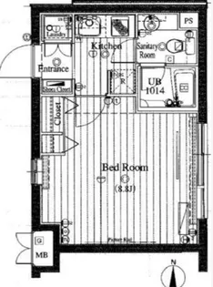 ヴォーガコルテ王子神谷アジールコート【2階】の間取り