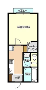 コズミックビレッジ(2階)【2階】の間取り