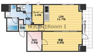 プレサンスNEO中之島公園【1階】の間取り