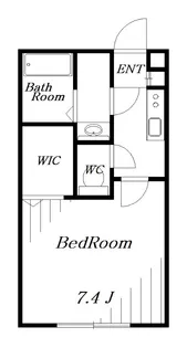 千葉県千葉市中央区登戸3【アパート】の間取り