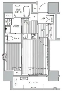 レジェンダリーガーデン赤羽ウェストビュー【11階】の間取り