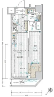 ベルグレード浅草DUE【7階】の間取り
