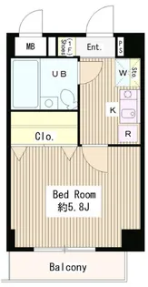 サンライズハイツII【3階】の間取り