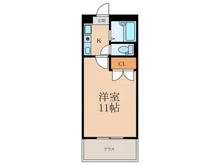 ミラージュ&バリーズ【1階】の間取り