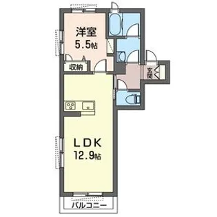 モンテベルテ【SHM】【2階】の間取り