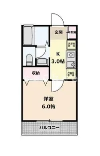 東京都狛江市猪方1【アパート】の間取り