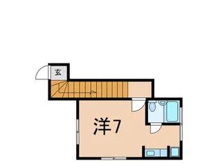 東白楽ハイツ【2階】の間取り