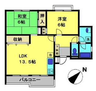 A-RISE【2階】の間取り