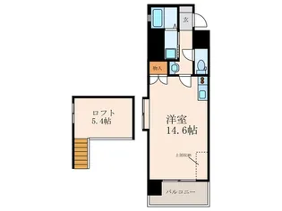 オリエンタル三萩野公園【8階】の間取り