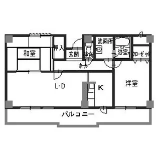 クレールI・K【3階】の間取り