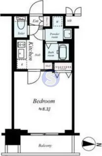 プレサンス京都洛南【2階】の間取り