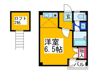 ゴールドハイツ【3階】の間取り
