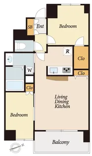 センチュリー八王子ルミエール【11階】の間取り